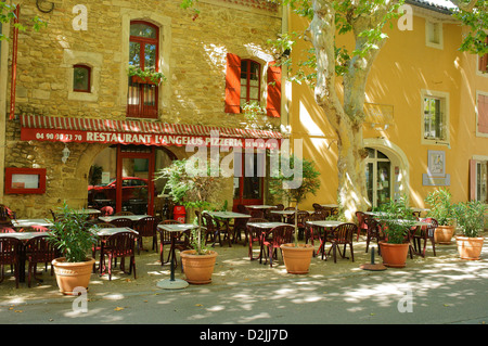 Sainte Cecile Les Vignes Vaucluse Provence sonnigen Nachmittag Stockfoto