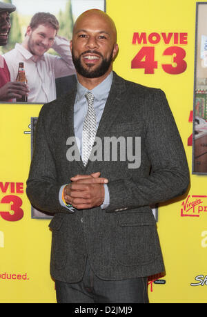 GEMEINSAMEN PREMIERE Film 43 LOS ANGELES Kalifornien USA 23. Januar 2013 Stockfoto