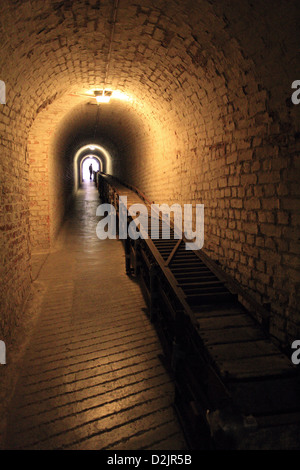 Fort Nelson auf Portsdown Hügel in der Nähe von Fareham, Hampshire, England ist Bestandteil der Royal Armouries. Stockfoto