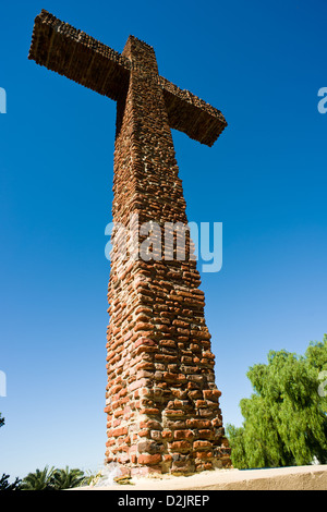 Das Padre-Kreuz in San Diego historischen Presidio Park Stockfoto