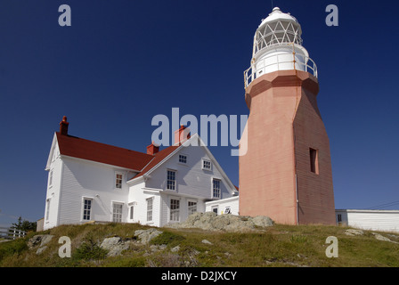 Lange Point Lighthouse, Twillingate, Neufundland Stockfoto