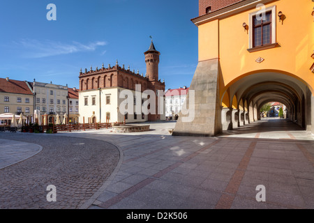 Rathaus in Tarnow, Polen Stockfoto