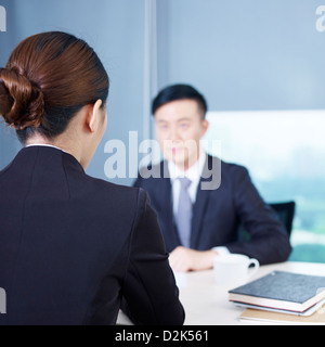 Asiatische Geschäftsleute Stockfoto