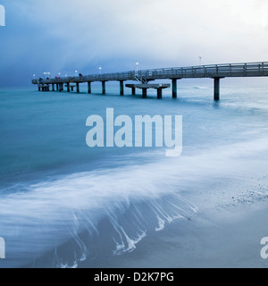 Seebrücke Rerik, Ostsee Stockfoto