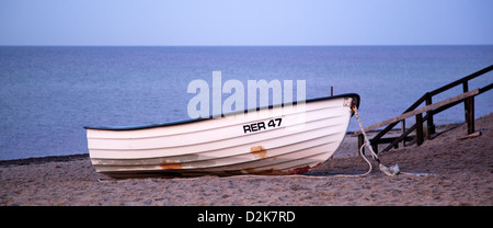 Boot in Rerik Stockfoto