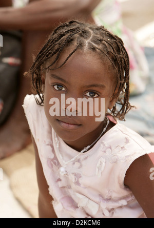 Carrefour, Haiti, Opfer des Lagers Erdbeben unter freiem Himmel Stockfoto