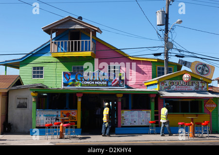 Nassau Bahamas - Fisch Fray Heritage Village Stockfoto