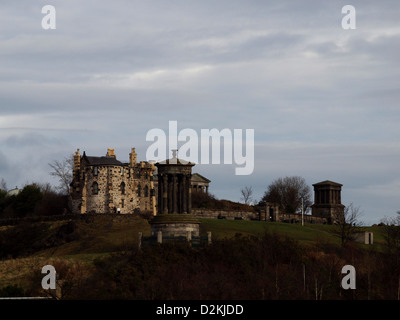 Das Observatorium für Carlton Hill, Edinburgh Stockfoto