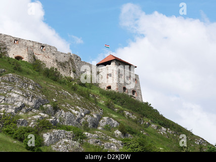 Alte Burg in Sumeg, Ungarn Stockfoto