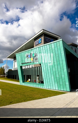 Neue Bolton ein Gebäude, Gesundheits-, Freizeit- und Forschung im Zentrum, (Universität von Bolton, NHS + Rat), Bolton, Gtr Manchester, UK Stockfoto