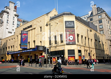 Palace Theatre, Oxford Street, City Centre, Manchester, England, UK Stockfoto