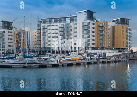 Sovereign Harbour, Eastbourne, East Sussex, England, UK. Stockfoto