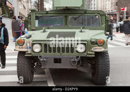 US-Militär Humvee-LKW - Washington, DC USA Stockfoto