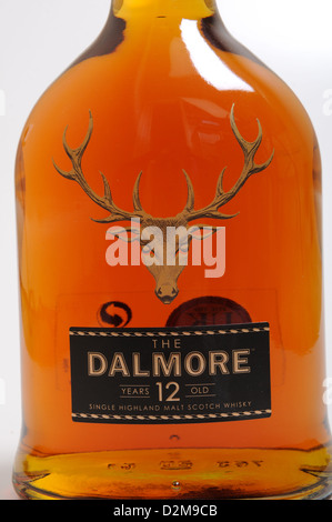 Dalmore 12 Jahre alten Single Malt Whiskey. Stockfoto