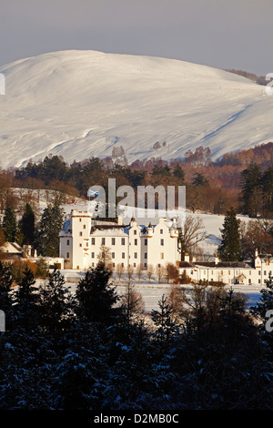 Blair Castle, Blair Atholl, Perthshire, Perth und Kinross, Schottland, Großbritannien Stockfoto