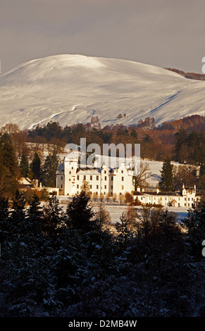 Blair Castle, Blair Atholl, Perthshire, Perth und Kinross, Schottland, Großbritannien Stockfoto