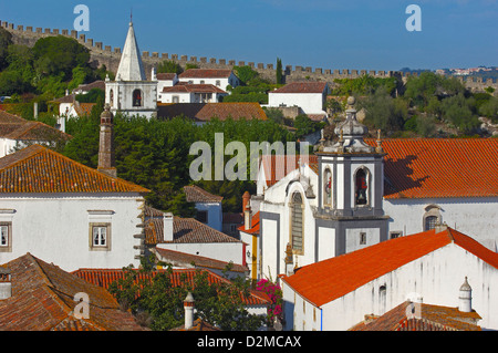 Leiria Halbin, Estremadura, Obidos, Portugal Stockfoto