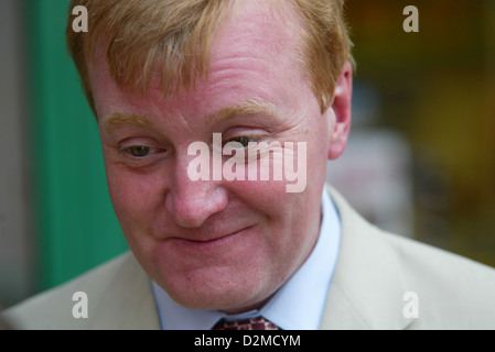 Charles Kennedy ist eine britische liberaldemokratische Politiker Mitglied des Parlaments (MP) für den Wahlkreis Ross, Skye und Lochaber. Stockfoto