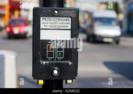 London-Fußgängerüberweg Stockfoto