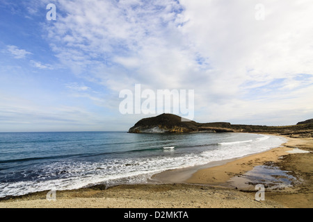 Los Genoveses Strand in Cabo de Gata Natural Park. Almeria, Andalusien, Spanien Stockfoto