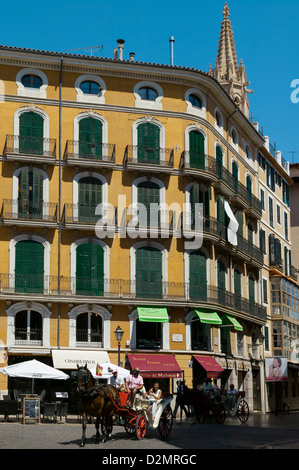 Placa de Cort, Palma, Mallorca, Balearen, Spanien Stockfoto