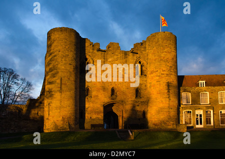 Tonbridge Castle in Kent. UK Stockfoto