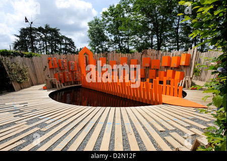 Festival International des Jardins anzuzeigen, Chateau de Chaumont, Chaumont-Sur-Loire, Indre-et-Loire, Loire-Tal, Frankreich Stockfoto