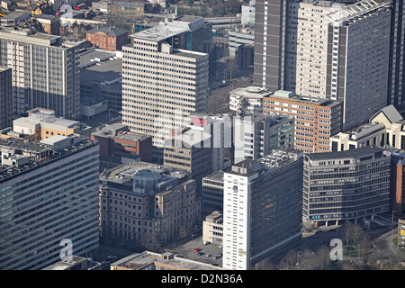 Luftaufnahme des zentralen Croydon Stockfoto