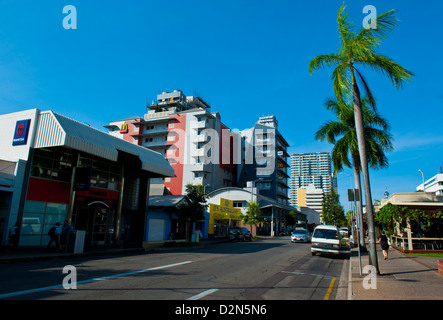 Geschäft Bezirk von Darwin, Northern Territory, Australien, Pazifik Stockfoto