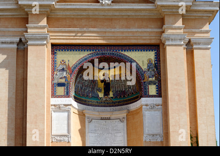 Rom. Italien. Triclinium von Papst Leo III in der Lateranbasilika Stockfoto