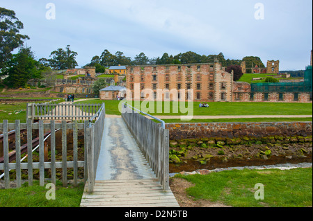 Australische Sträfling Website, UNESCO-Weltkulturerbe, Port Arthur, Tasmanien, Australien, Pazifik Stockfoto