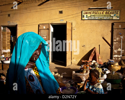 Gao-Markt. Mali. West-Afrika. Stockfoto