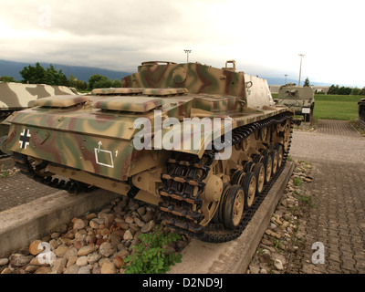 Sturmgeschütz III Ausfuhrung G tank Stockfoto