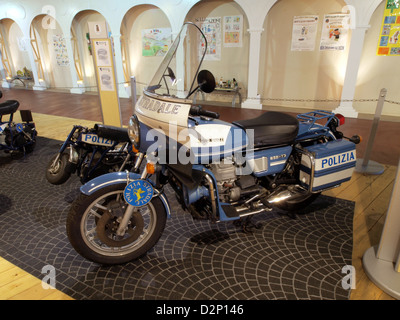 Polizia Stradala Moto Guzzi 850-T3 Stockfoto