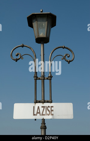 Lazise-Venetien Italien-Reise-Tourismus Stockfoto