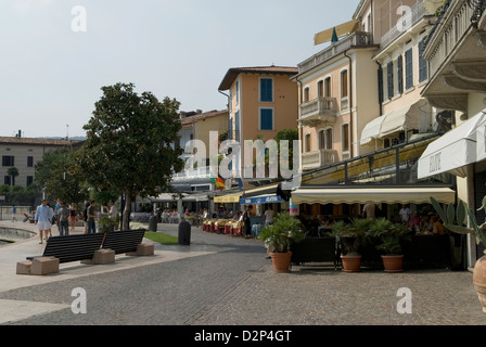 Salo-Lombardei-Italien-Reise-Tourismus Stockfoto