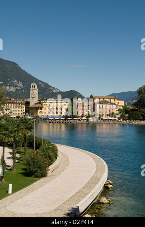 Riva del Garda See Italien Reise Tourismus Stockfoto