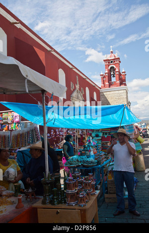 Markt in Oaxaca Centre - 20 de Noviembre Street - Mexiko Stockfoto