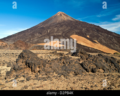 Pico de Teide, Spaniens höchsten Berg, auf der Insel Teneriffa, Kanarische Inseln, Spanien Stockfoto