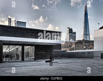 White-Cube-Kunstgalerie Bermondsey High Street London UK Stockfoto