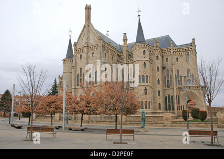 Astorga Kathedrale, Leon, Camino de Santiago, Spanien, Europa Stockfoto