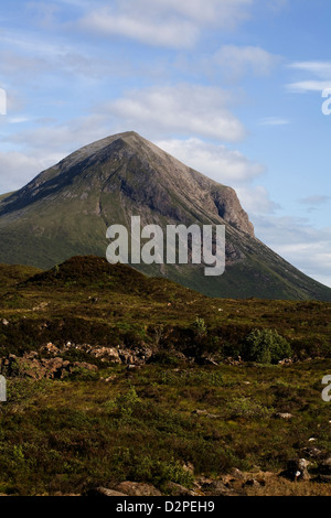 Marsco Glen Sligachan aus Sligachan Isle Of Skye Schottland Stockfoto