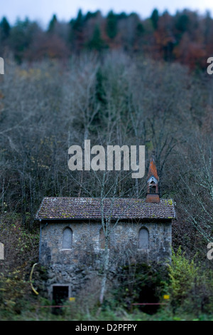 Die alte Kapelle in der Wutachschlucht Bonndorf, Deutschland Stockfoto