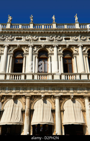 Biblioteca Nazionale Marciana (Marciana Bibliothek) St. Markus Platz Venedig Stockfoto