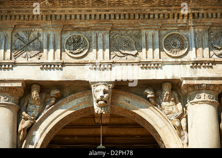 Biblioteca Nazionale Marciana (Marciana Bibliothek) St. Markus Platz Venedig Stockfoto