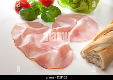 Riedlingen, Deutschland, in Scheiben geschnitten   ham Stockfoto