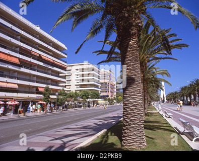 Paseo Jaime 1, Salou, Spanien, Costa Daurada, Provinz Tarragona, Katalonien (Catalunya) Stockfoto
