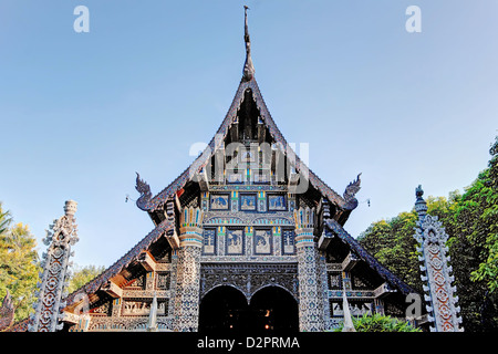 Viharn des Wat Lok Moli (Molee) / Chiang Mai / Thailand Stockfoto