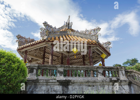 Eine Pagode auf dem Gelände der kaiserlichen Zitadelle, Hue, UNESCO-Weltkulturerbe, Vietnam, Indochina, Südostasien, Asien Stockfoto