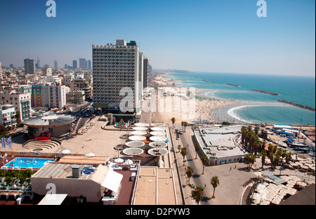 Herodes Hotel, Gordon Beach, Hayarkon Street, Tel Aviv, Israel, Naher Osten Stockfoto